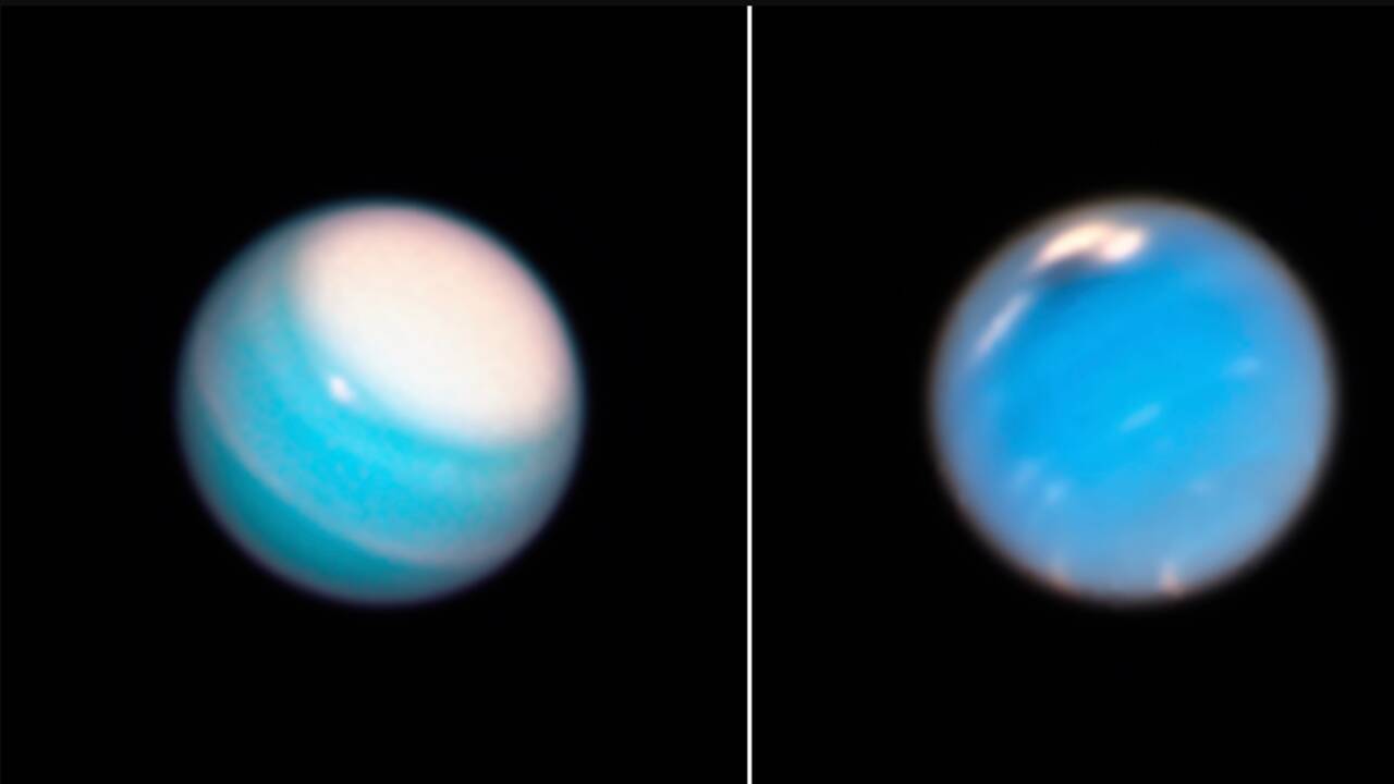 Les astronomes savent enfin pourquoi Uranus est plus pâle que sa soeur Neptune