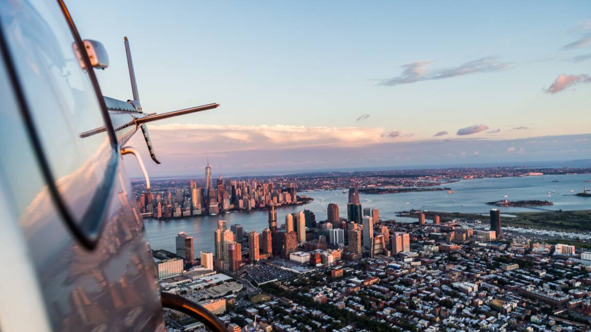 A New York, des habitants de plus en plus fâchés avec les hélicoptères pour touristes