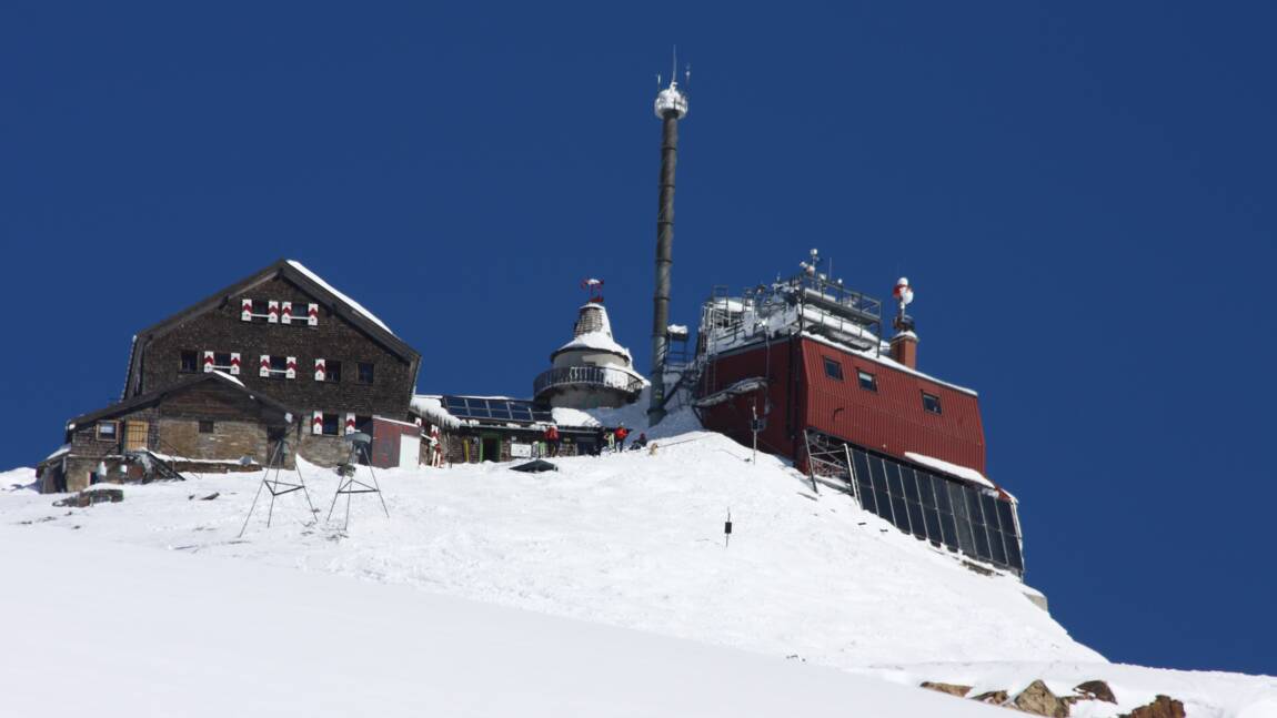 L’observatoire le plus haut des Alpes témoigne d’une fonte précoce des glaces