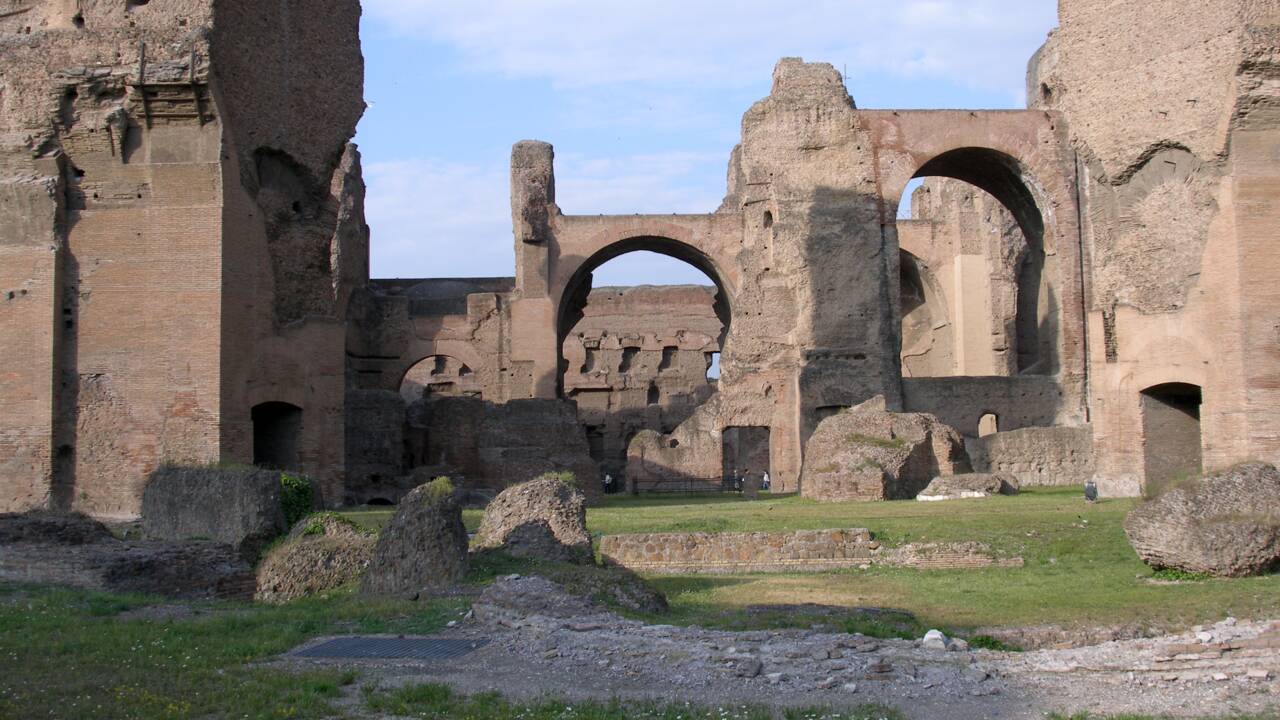 Rome : une salle de prière honorant les dieux romains et égyptiens dans les thermes de Caracalla ouverte pour la première fois