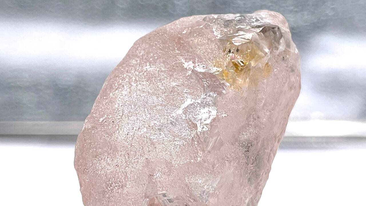 Découverte d'un diamant rose considéré comme le plus gros en 300 ans
