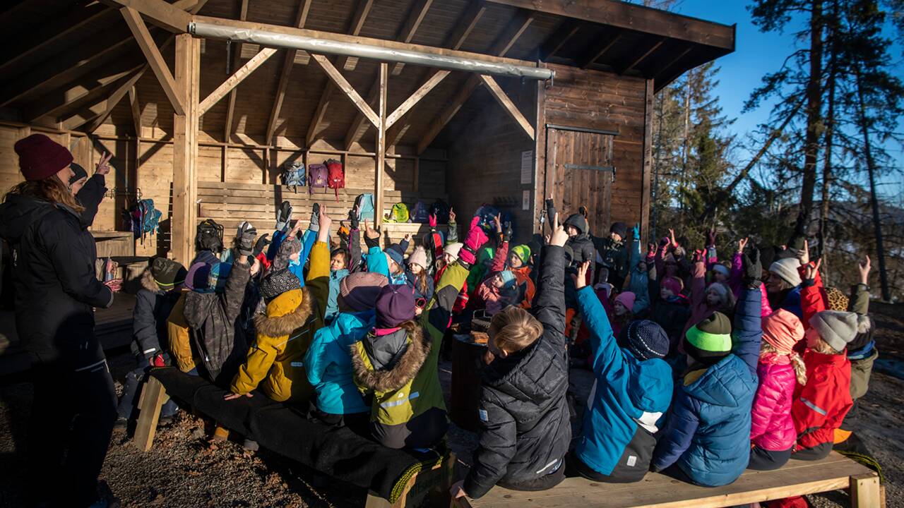 Norvège : de la crèche à l’université, ces salles de classe en plein air