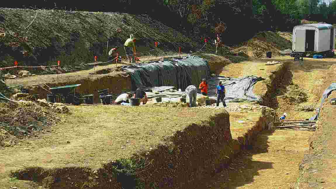 De nouveaux vestiges du site archéologique de Vix dévoilés par la sécheresse