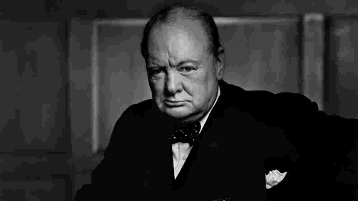 Une photo emblématique de Winston Churchill dérobée dans un hôtel au Canada