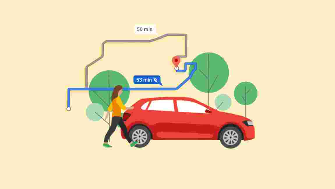 Google Maps lance une nouvelle fonctionnalité d’itinéraires économes en carburant