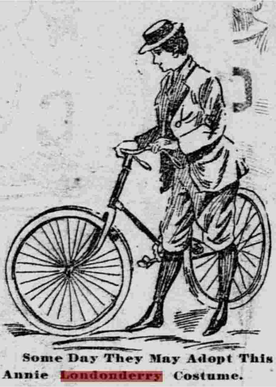 L'histoire méconnue d'Annie Londonderry, première femme à faire le tour du monde à vélo