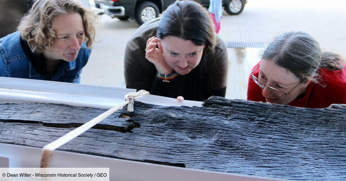 Les restes d'un canoë vieux de 3000 ans refont surface dans un lac aux Etats-Unis