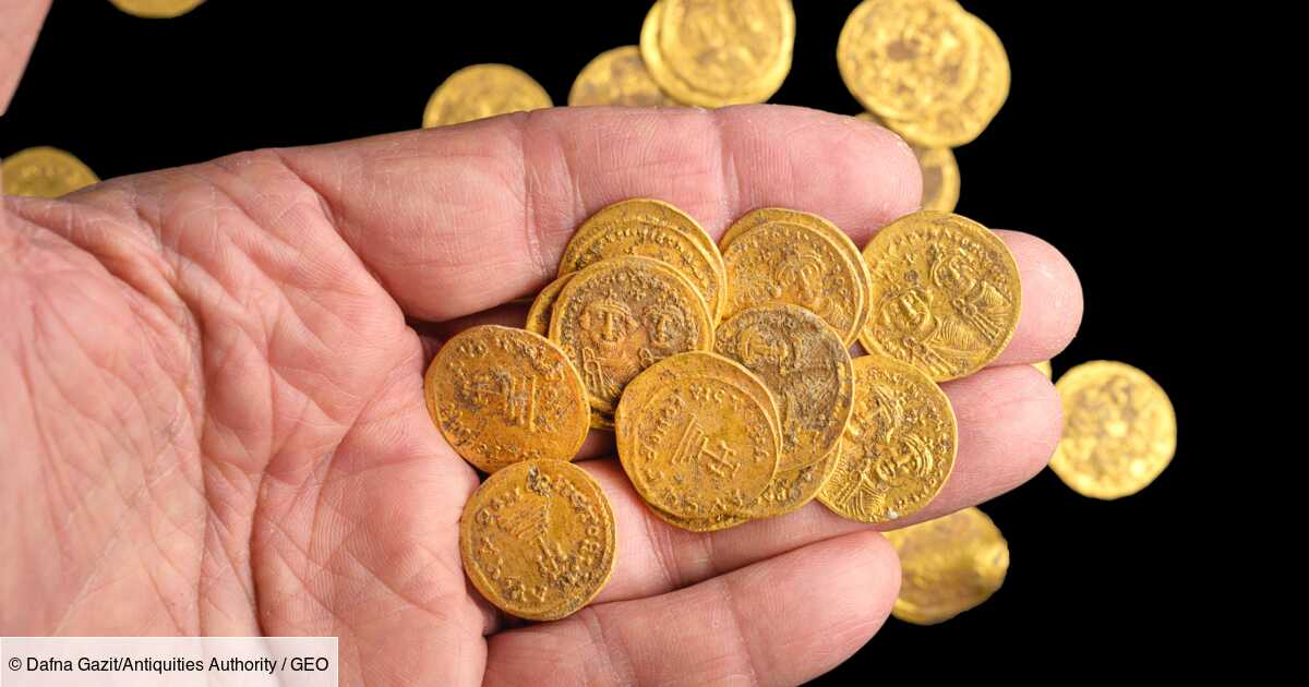 Découverte d'un trésor enfoui de 44 pièces d'or byzantines par l'Autorité des antiquités d'Israël