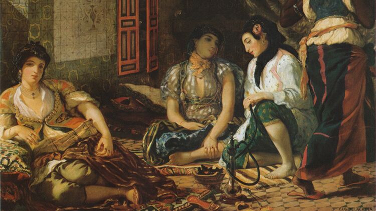 Le tableau « Femmes d’Alger dans leur appartement » de