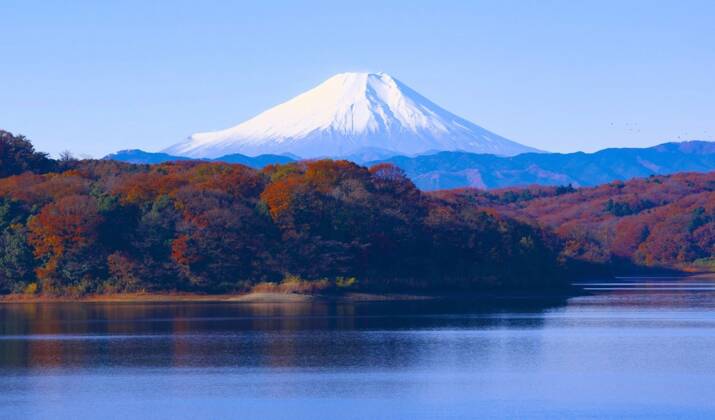 Le mont Fuji, montagne sacrée au Japon