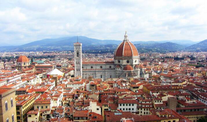 Italie : Florence avec les gladiateurs du “calcio storico”, mélange de foot, de lutte et de rugby
