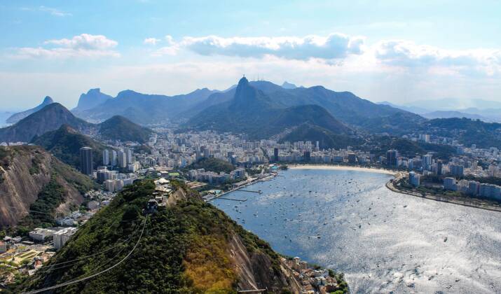 Rio de Janeiro : la statue du Christ rédempteur au sommet du Corcovado fête ses 90 ans
