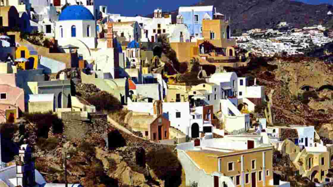 Grèce, les Cyclades, Santorin