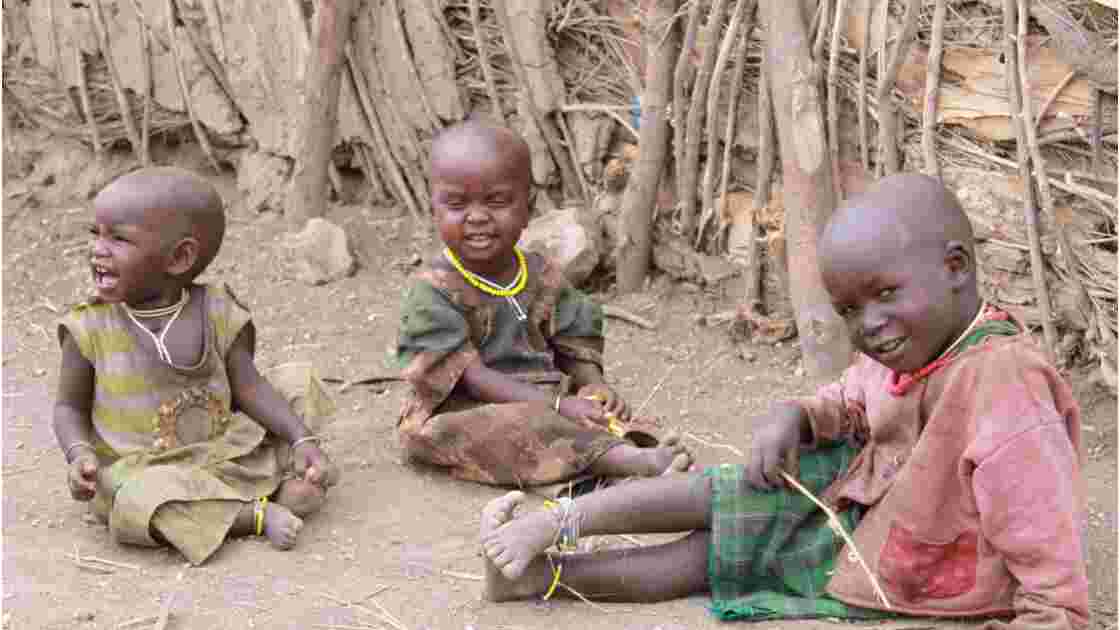 Enfants Massaïs