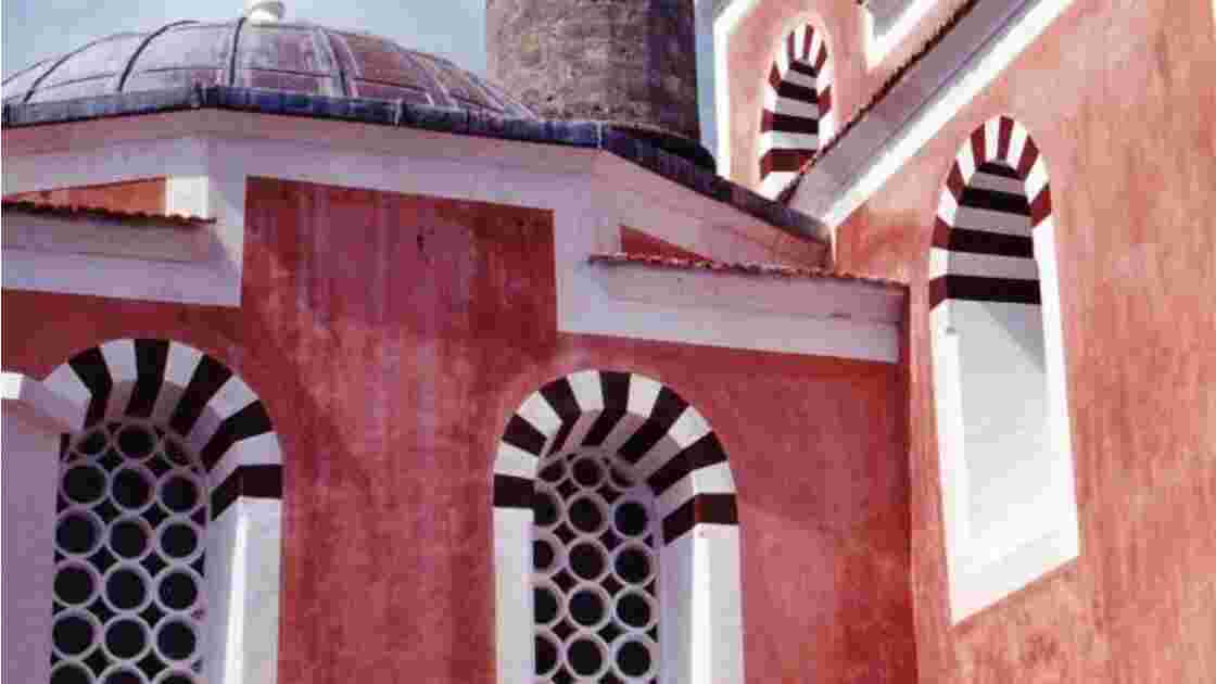 détail de la mosquée de soliman