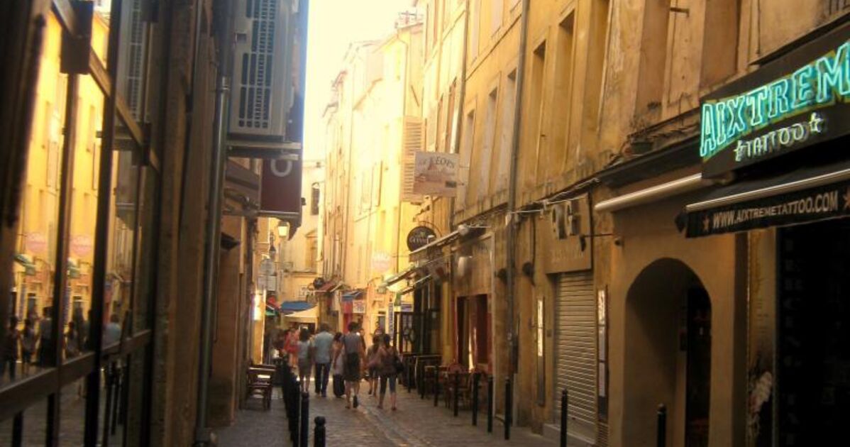 Rue de la Verrerie à Aix en Provence,  Geo.fr