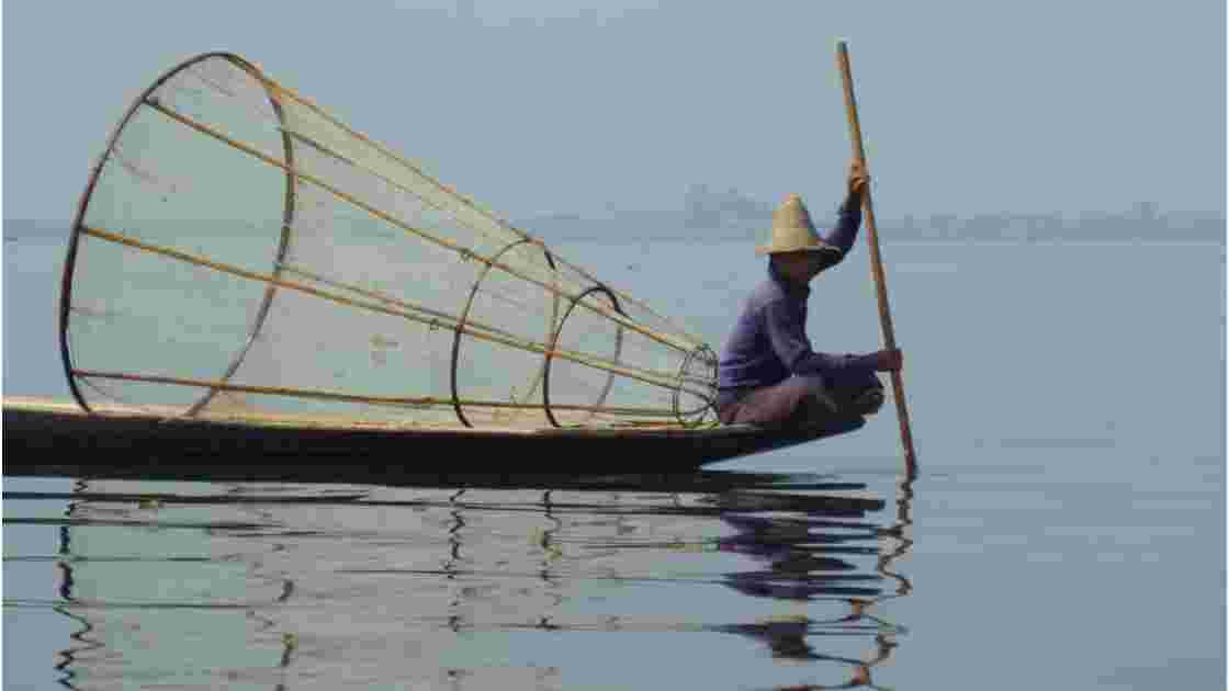 Myanmar-Pecheur au Lac Inle