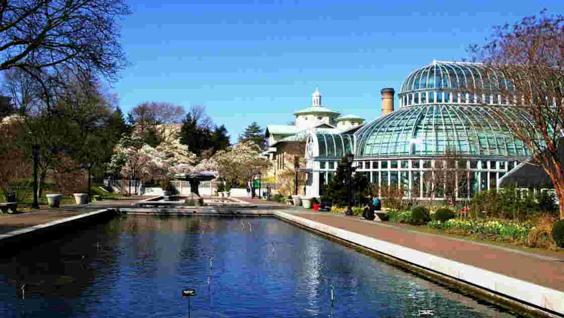 Jardin botanique de Brooklyn, - Geo.fr