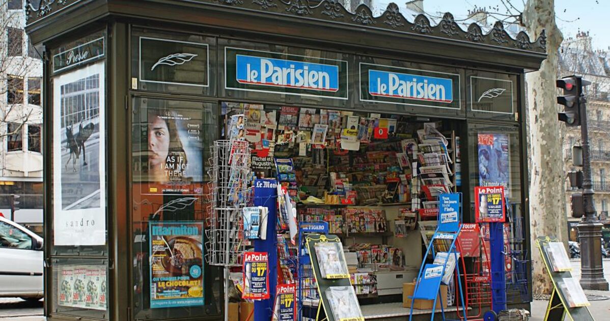 Kiosque à Journaux., Un Kiosque à Journaux Est Un1 - Geo.fr