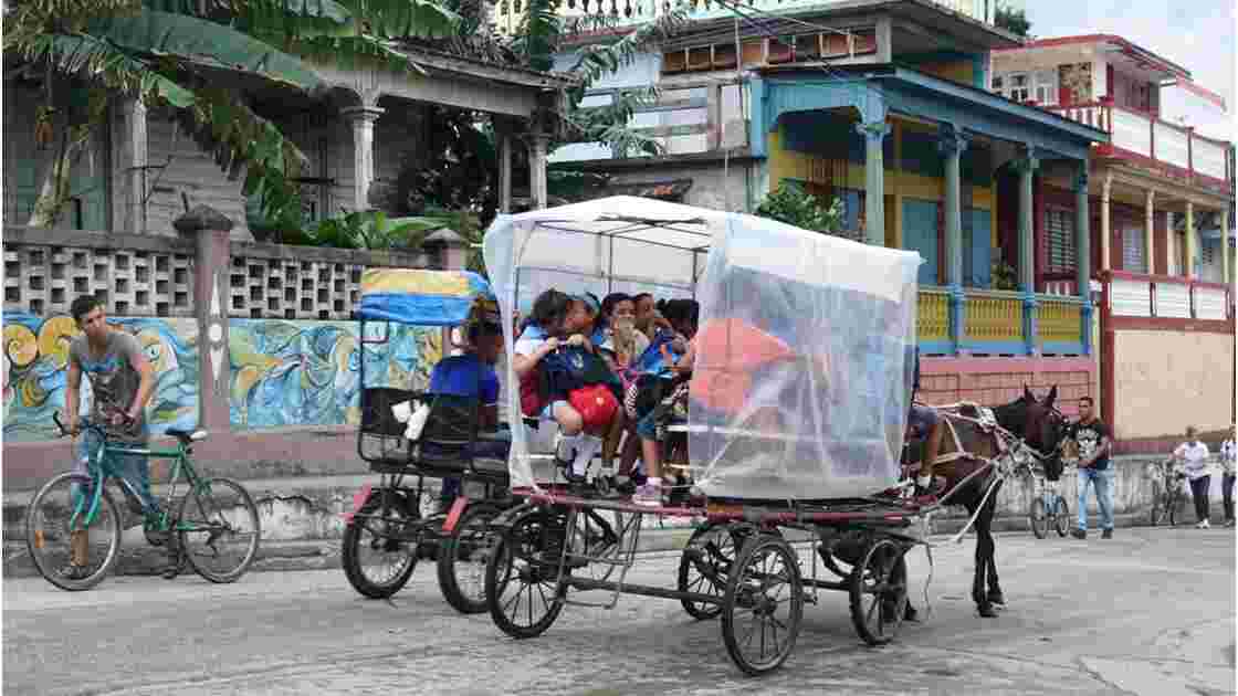 Cuba Baracoa transport scolaire 