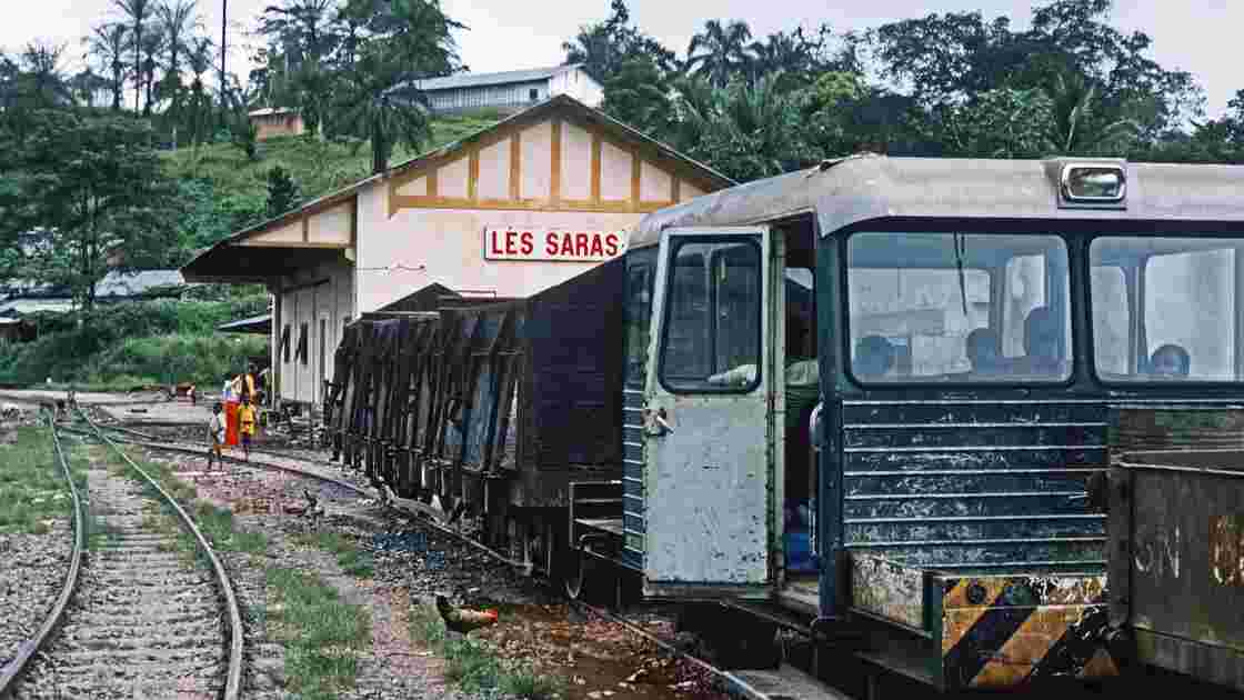 Congo 70 CFCO gare de Les Saras (Mboulou) 2