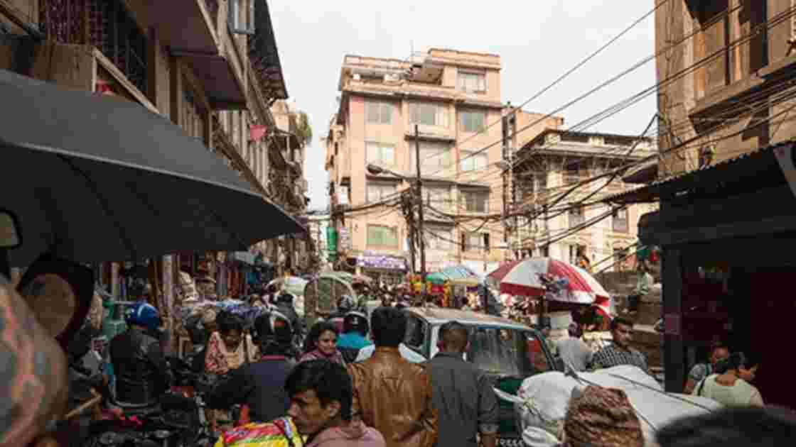 Circulation à Katmandou