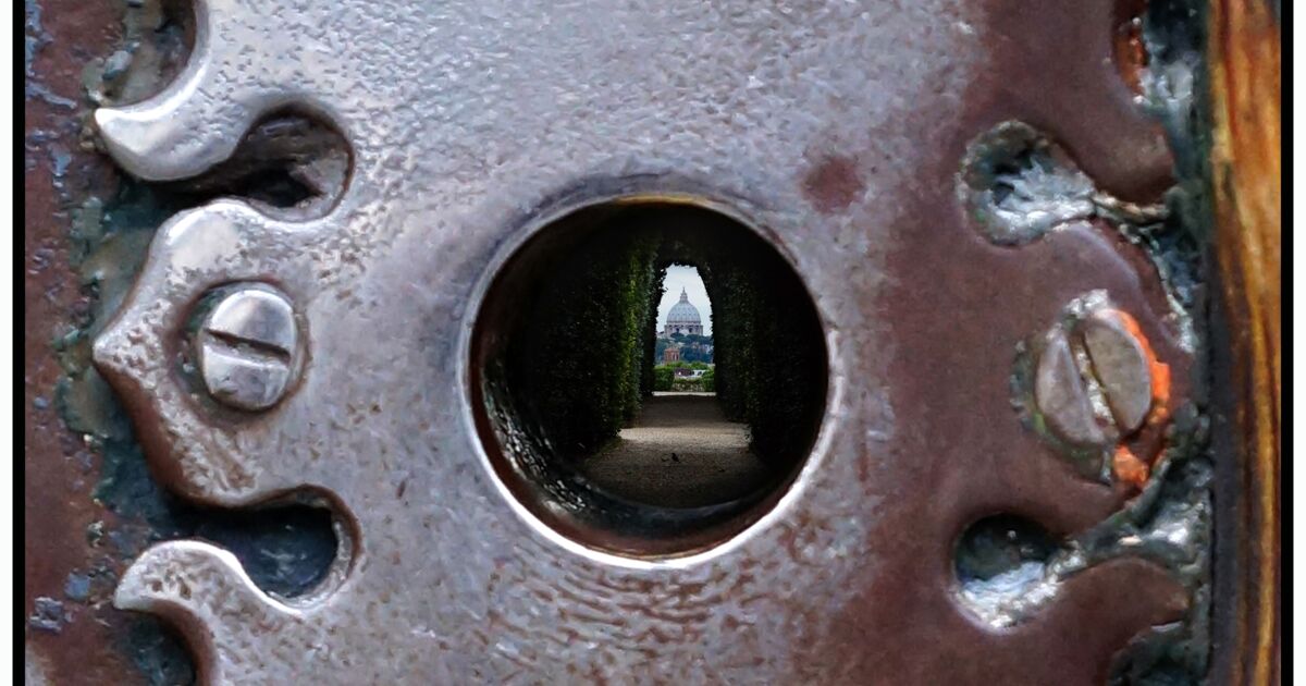 Rome - Par le trou de la serrure, Montage photogr1 - Geo.fr