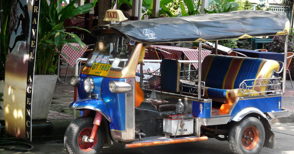 Tuk Tuk, Le tuk tuk fait partie de la vie quotidi1 Geo.fr