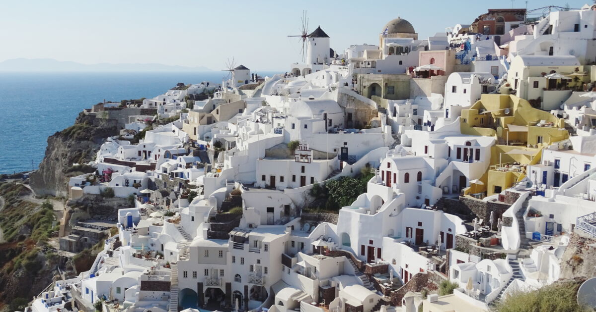 Santorin, - Geo.fr