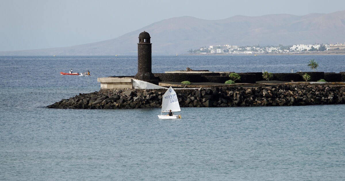 Lanzarote Arrecife Islote de Fermina 2, De sa fondation... Geo.fr