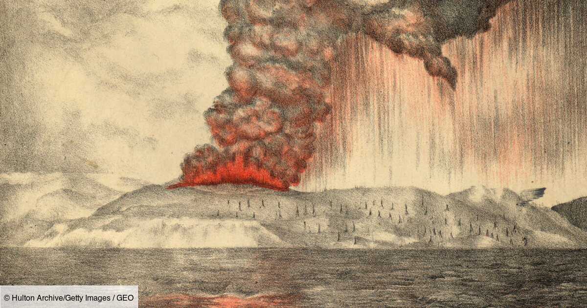 26 Août 1883 : Quand Le Volcan Krakatoa Produisait L'une Des éruptions ...