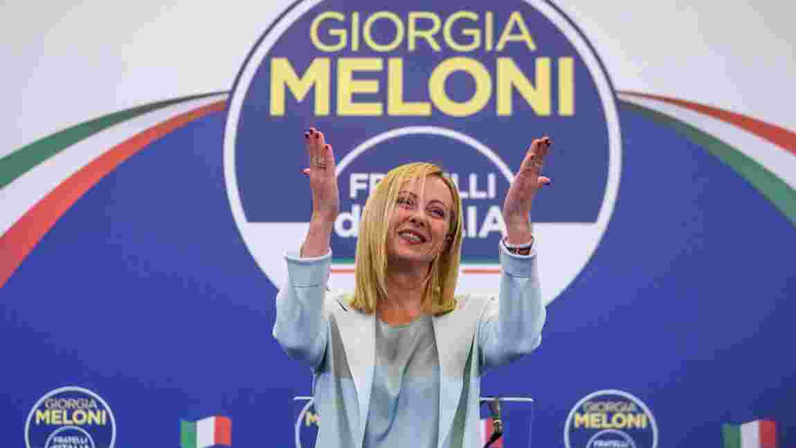 Giorgia Meloni, une ex-fan de Mussolini qui a conquis l'Italie