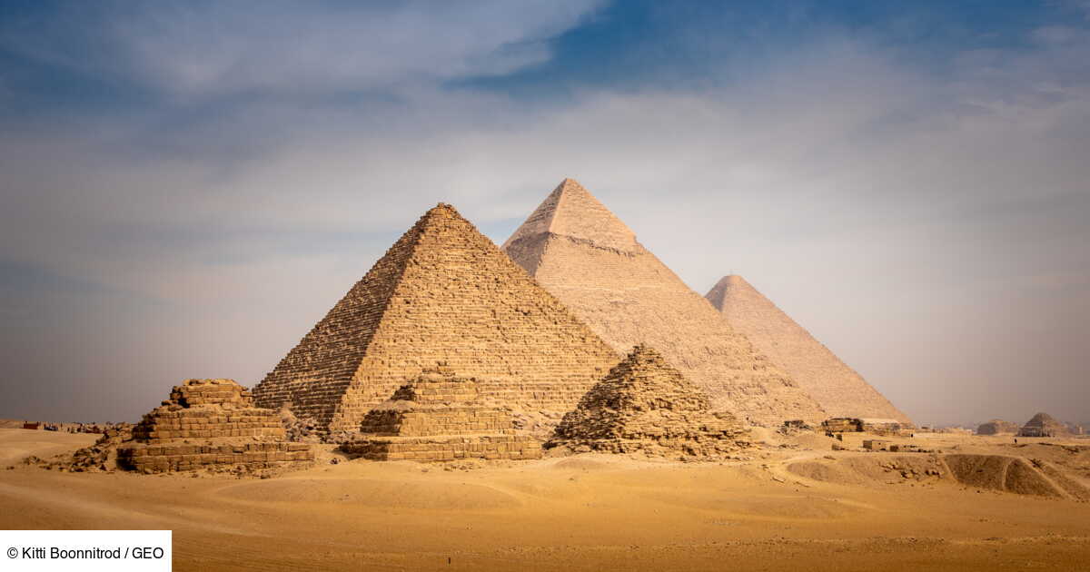 Égypte : l'on peut désormais visiter virtuellement la pyramide de ...