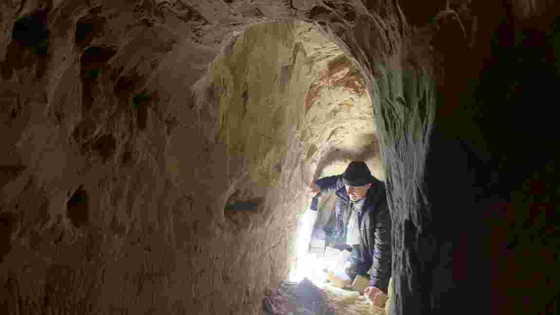 Un complexe de grottes avec des "hiéroglyphes et des symboles varègues" découvert au centre de Kiev