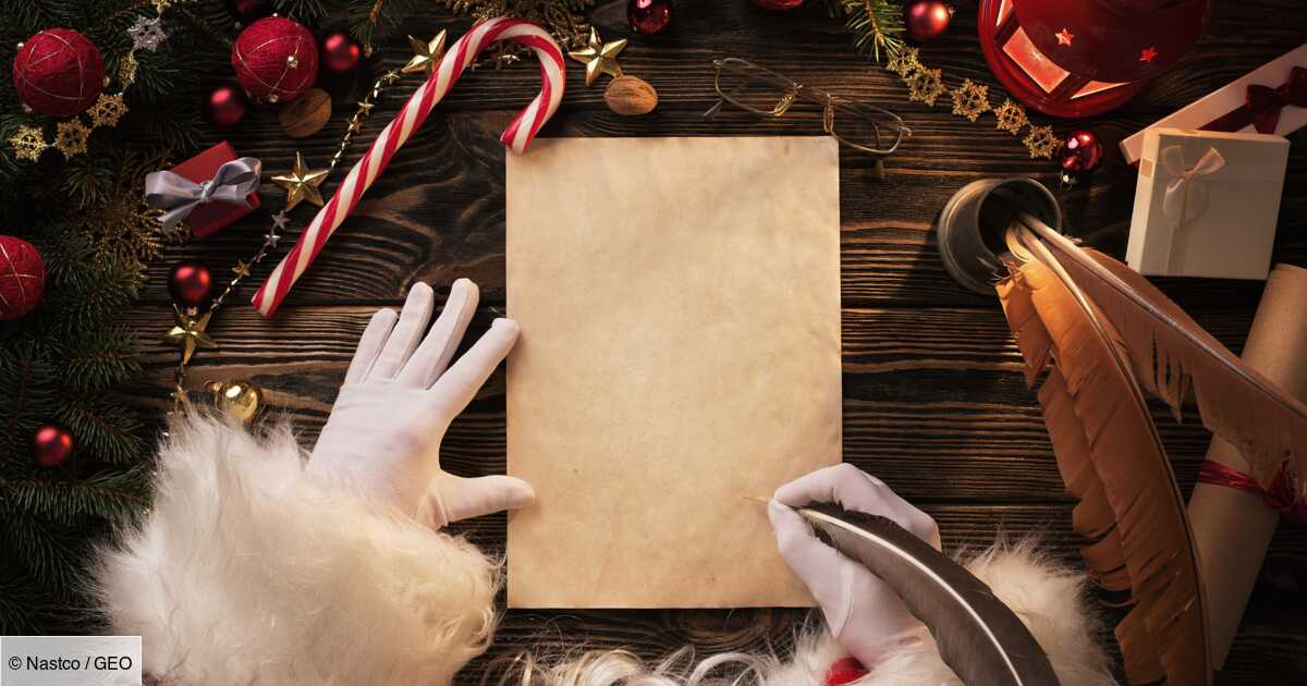 Secrétariat du Père Noël : qui rédige les réponses aux lettres des enfants en France ? - Geo.fr