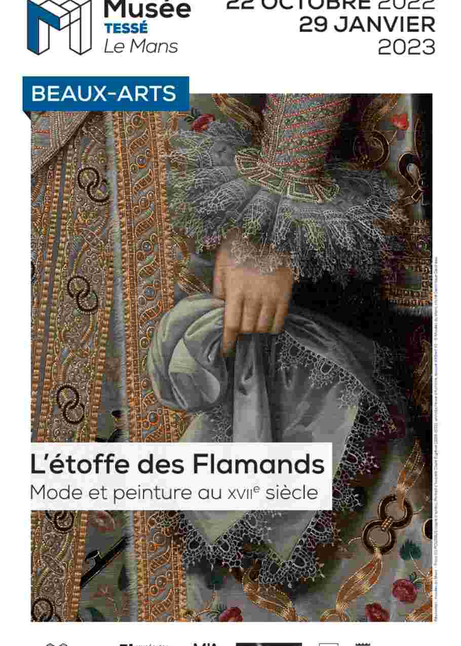 "L'étoffe des Flamands", une exposition fascinante, qui fait dans la dentelle !