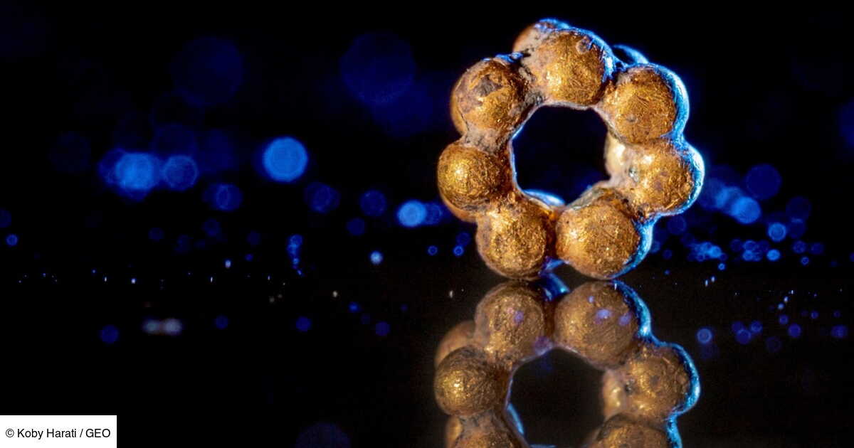 Une rare perle en or de la Cité de David, vieille de plus de 1600 ans ...