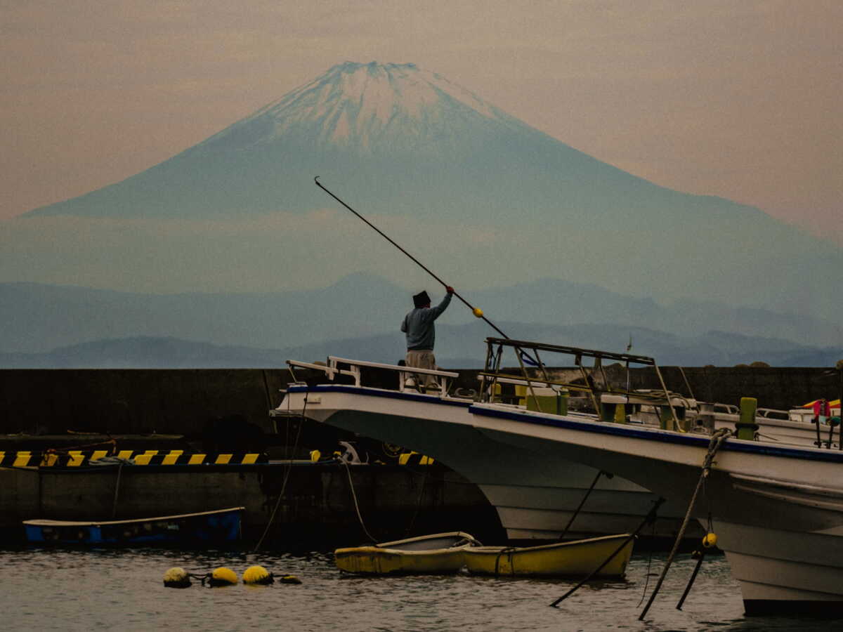 "J'ai emprunté le chemin d'Hokusai": les 36 clics du mont Fuji de Julien Rocheblave
