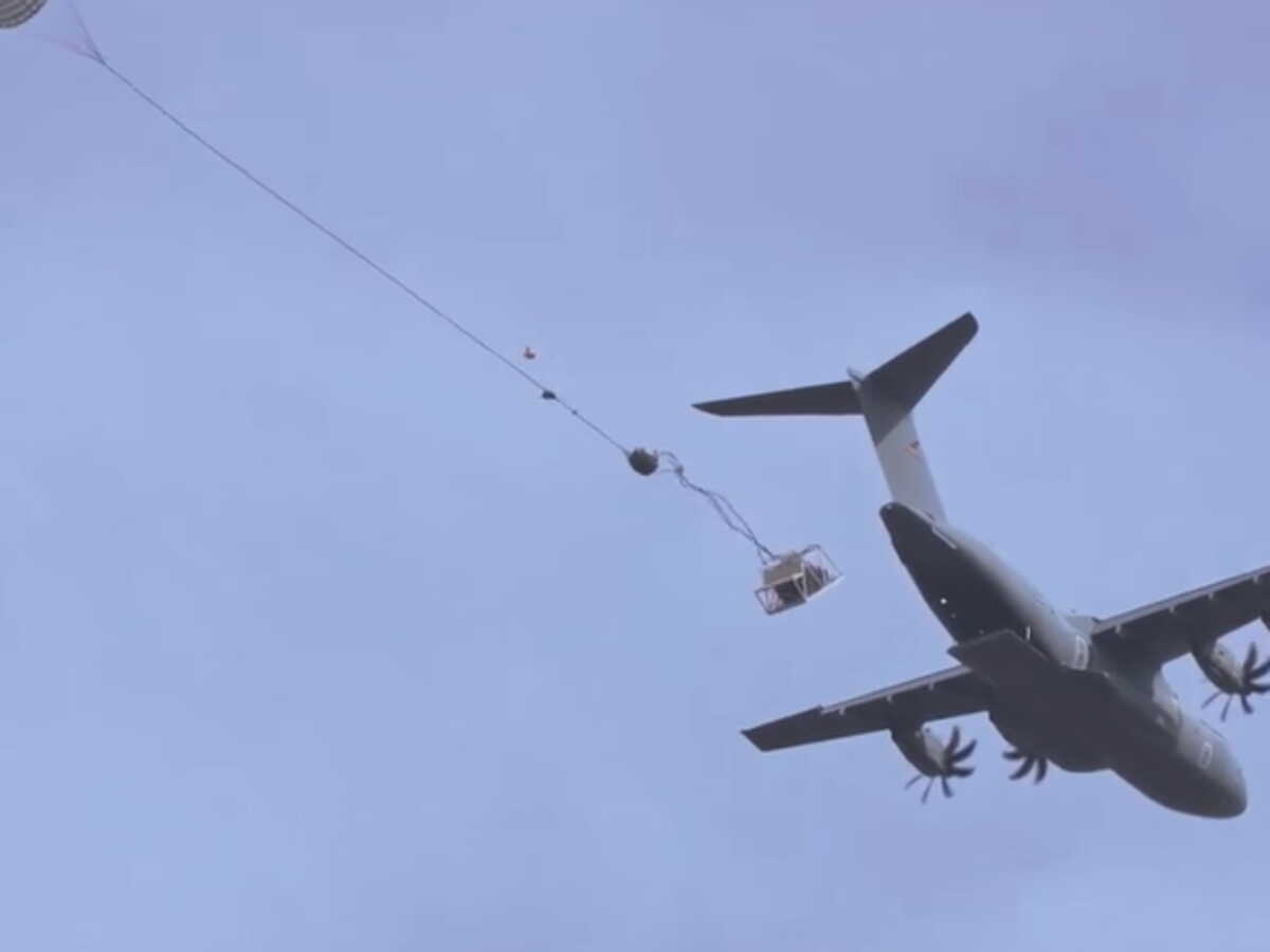 L'Allemagne teste le largage de blindés légers, comme le Wiesel, depuis les airs