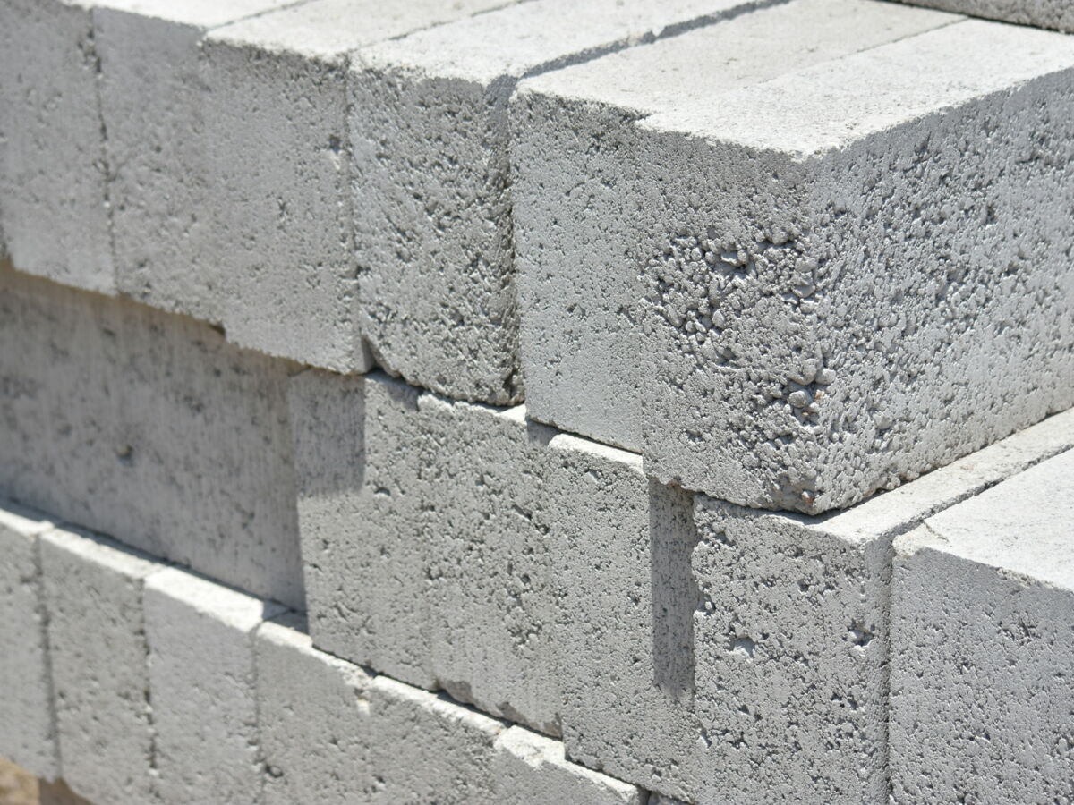 Des blocs de béton recyclé plus résistants que les blocs traditionnels créés en Italie