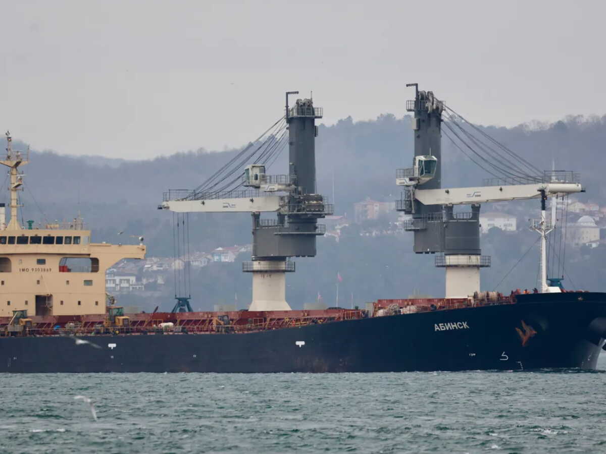 Du blé ukrainien pillé par la Russie aurait été envoyé vers des ports israéliens