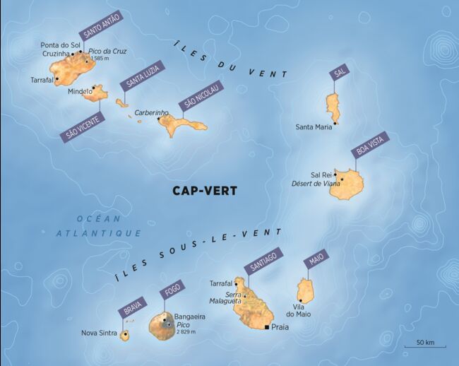 Brava L Ile Americaine Du Cap Vert Geo Fr