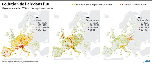 Quelles Sont Les Régions Les Plus Polluées Deurope Geofr