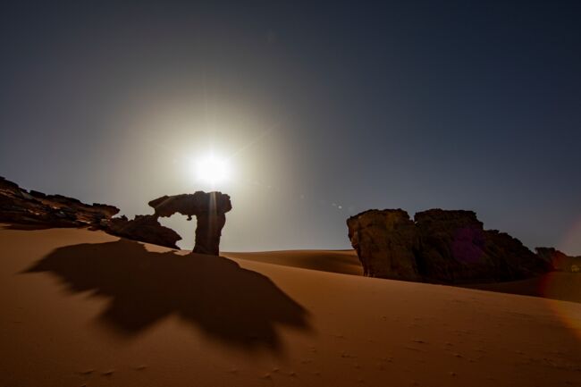 En Algérie Avec Les Nomades Touareg Du Tassili Najjer Geofr