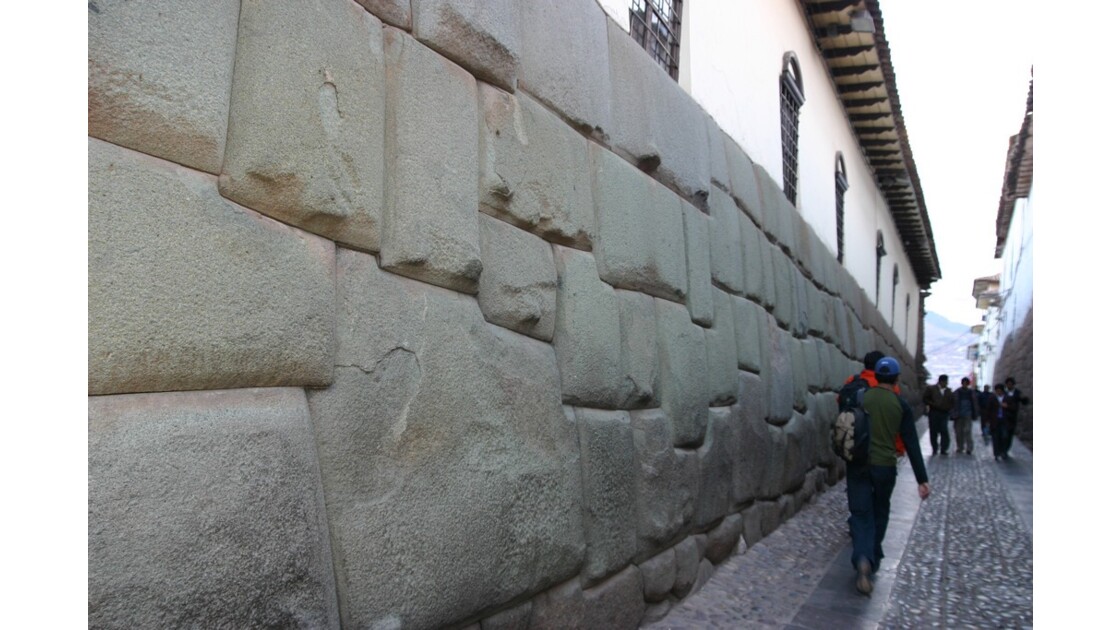 rue incaique à Cusco