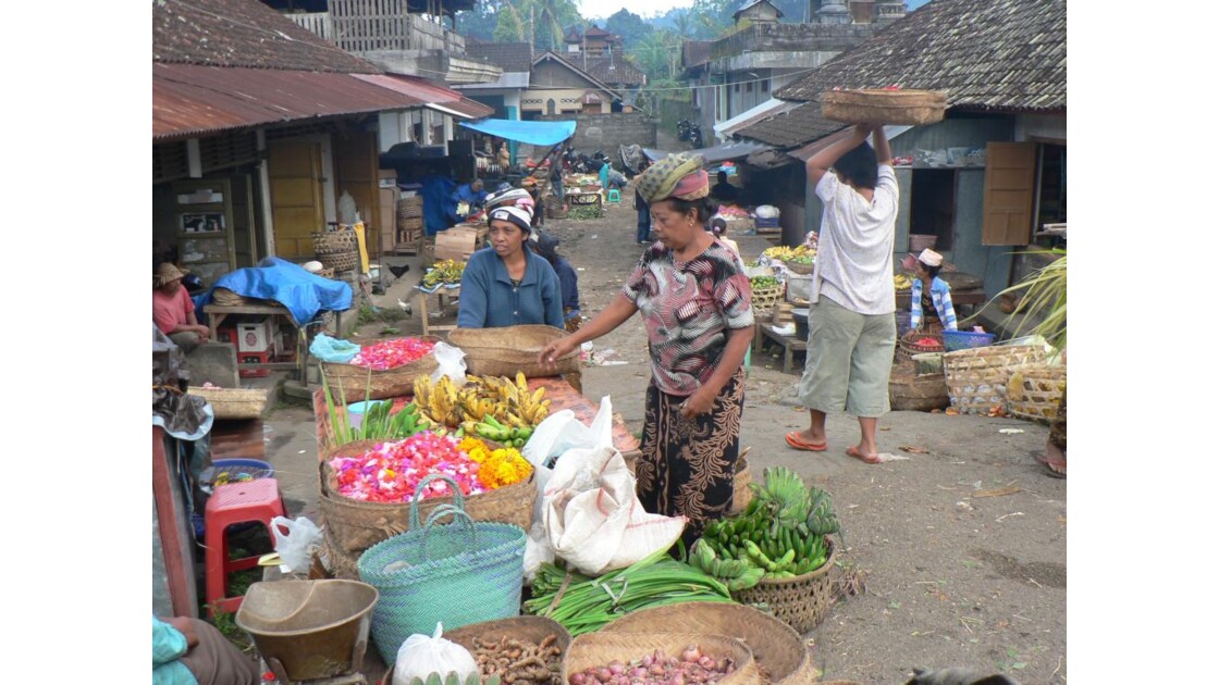 Bali marché Sidemen