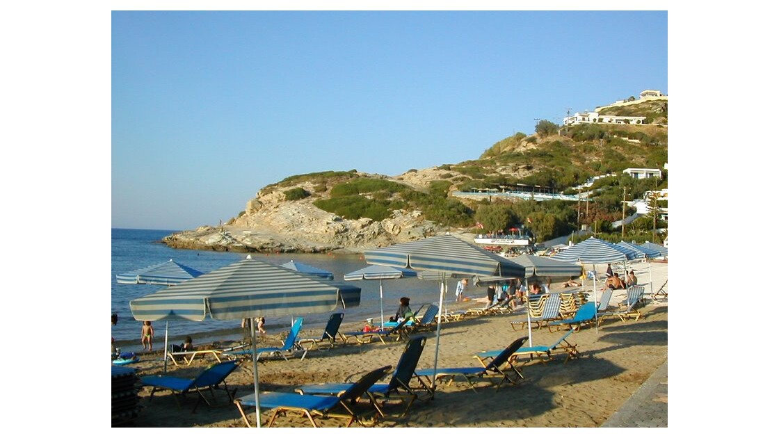 plage Côte Nord .Crète