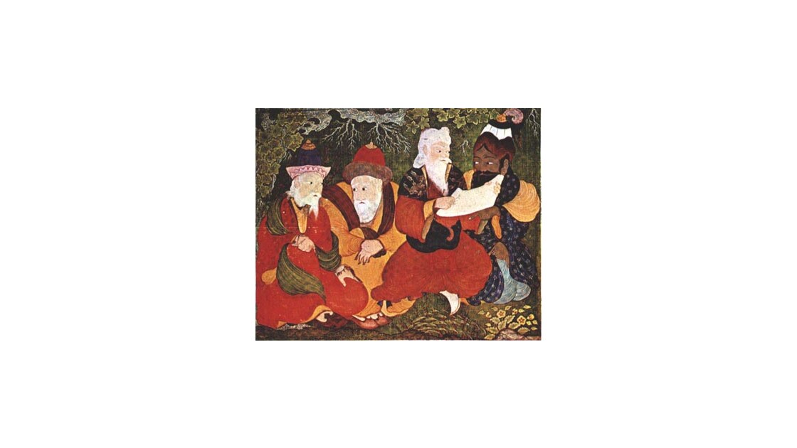 islamic miniature-1480   old men