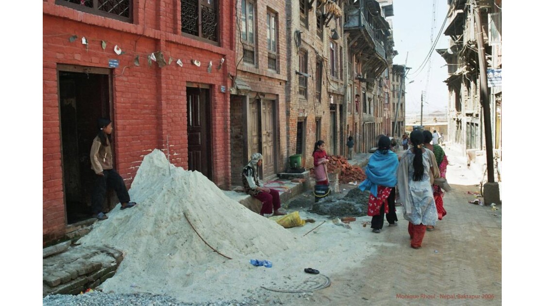 Népal, Baktapur ville restaurée