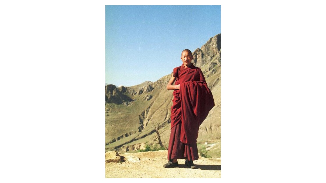 Tibetan monk 